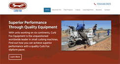 Desktop Screenshot of curbfox.com